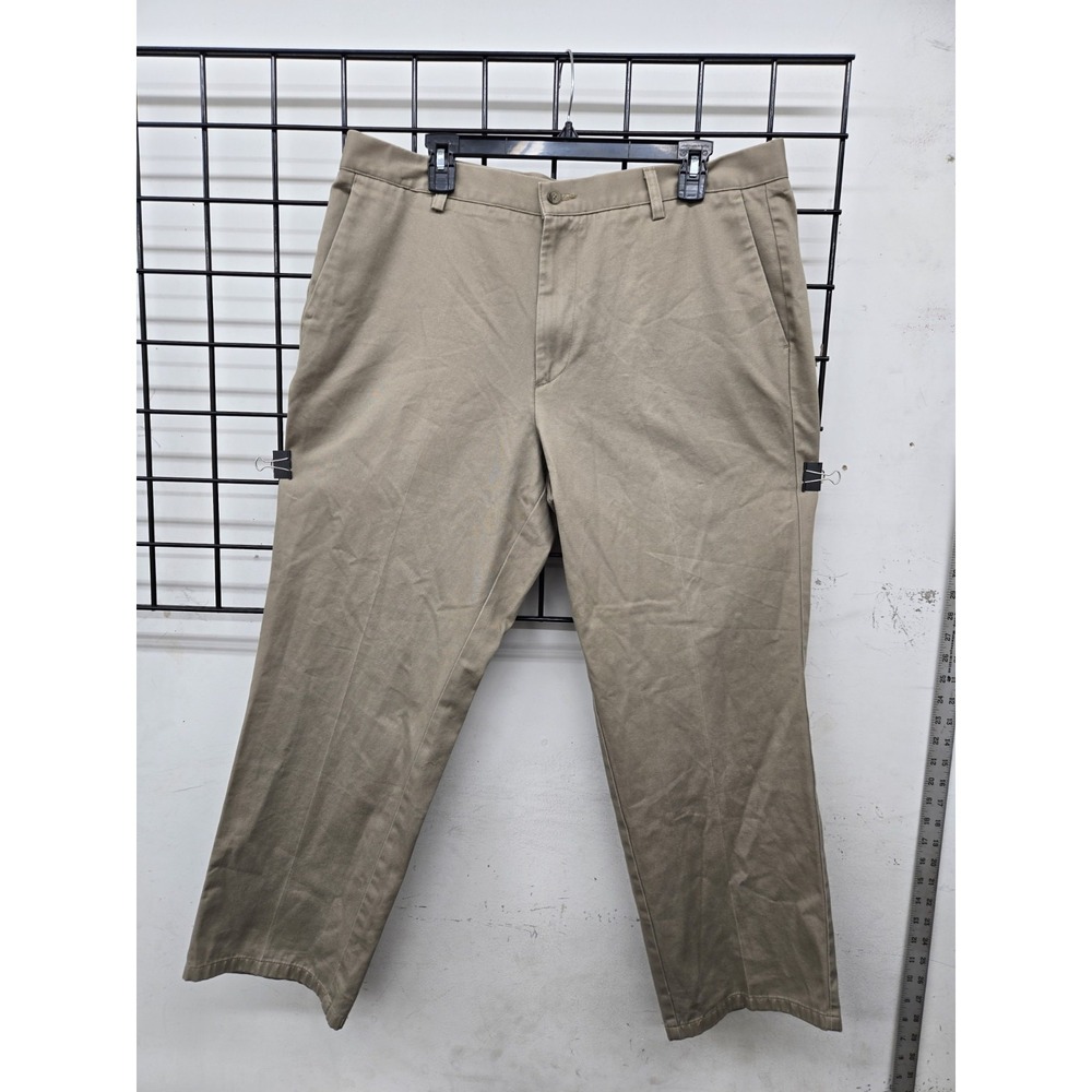 Dockers‎ Men's Flat Front Classic Fit Pants Tan Color Size 38x29